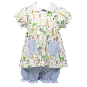 Girl’s Easter Bloomer Set 2T